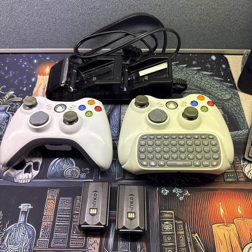 Xbox 360 controllers - xbox, charging